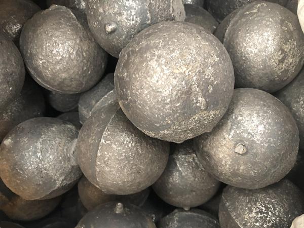 Low chrom alloy cast ball